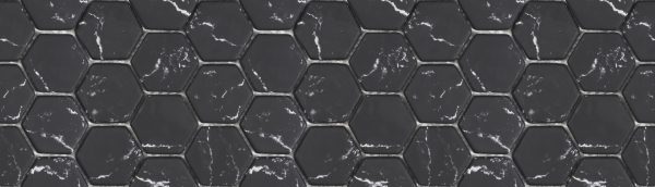 Herringtone black dark black nat 295*300